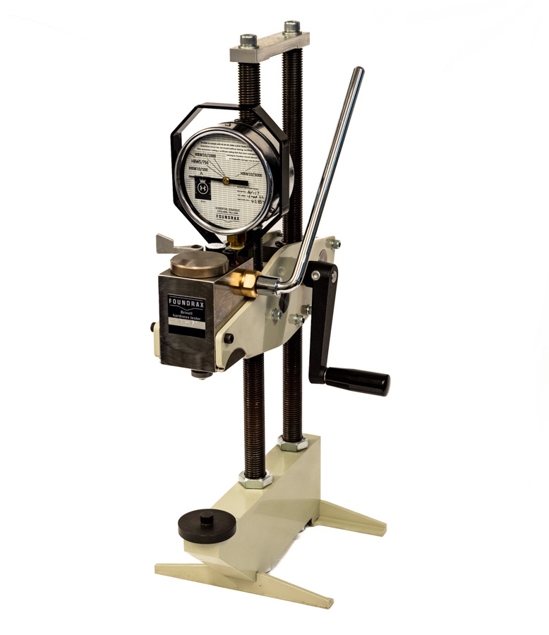 Portable hardness tester also known as a portable Brinell hardness tester